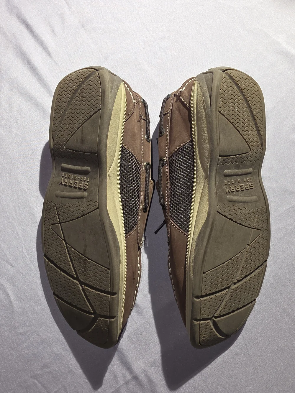Sperry Brown Leather Boat Shoes